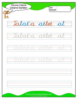 Elat Grubu Çalışma Sayfaları